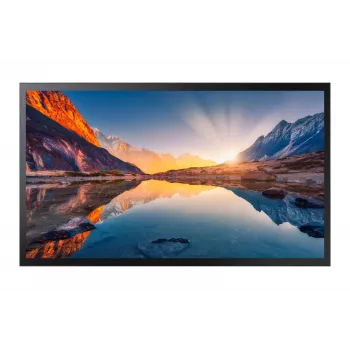 Samsung QM32R-T Digital signage flat panel 81.3 cm (32 inch) LCD Wi-Fi 400 cd/m² Full HD Black Touchscreen Tizen 4.0