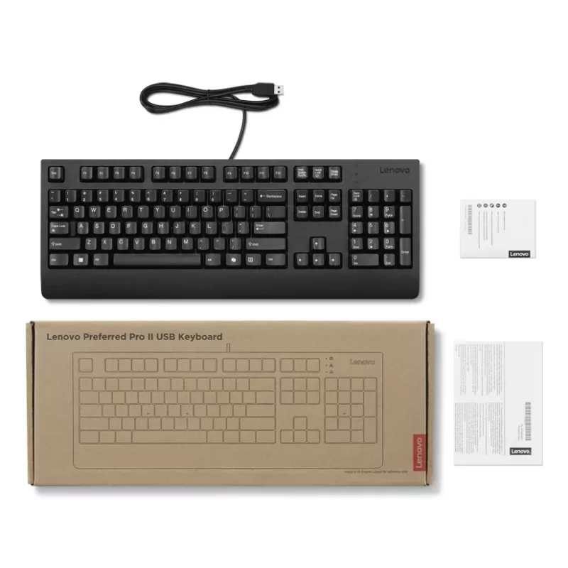Lenovo 4Y41R64611 keyboard Home/Office USB Finnish, Swedish Black
