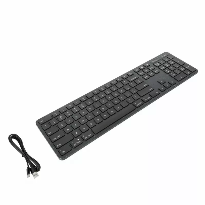 Targus AKB874NO Keyboard Universal USB QWERTY Nordic Black Full-size 104 Keys