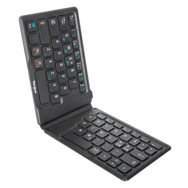 Mini Bluetooth keyboard TARGUS AKF003NO QWERTY Nordic Black Universal