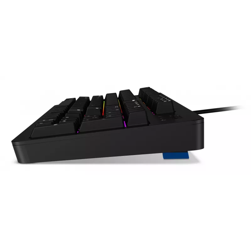 Wired Gaming Keyboard Lenovo K310 — Full-size 100%, USB, US English, RGB Backlight, Black, 1.8 m Cable