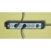 Power Extension Brennenstuhl 1951500100 3m 10 AC Outlets Black Grey