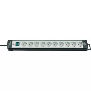 Power Extension Brennenstuhl 1951500100 3m 10 AC Outlets Black Grey