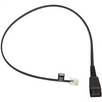 telephone cable Jabra 8800-00-25 0.5 m Black