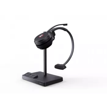 Yealink WH62 Mono UC Headset, Wireless, Office/Call center, 20 - 20000 Hz, 80 g, Headset, Black