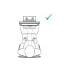 Document Holder BakkerElkhuizen FlexDoc Cristal Clear