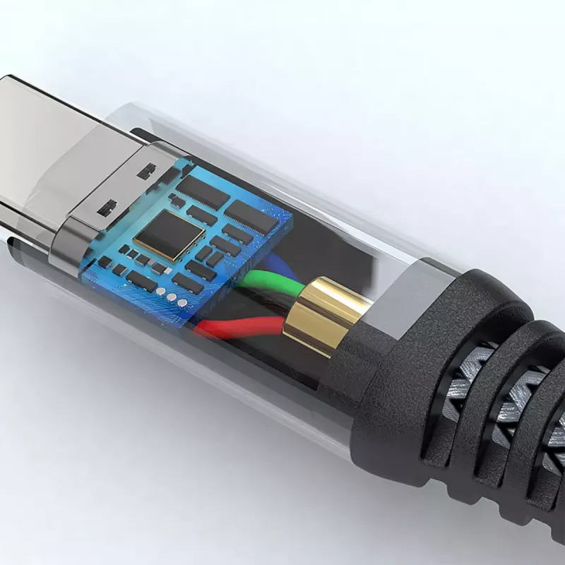 USB Cable 4smarts 456267 3m USB C Black 0.48 Gbit/s