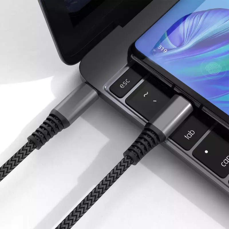USB Cable 4smarts 456267 3m USB C Black 0.48 Gbit/s