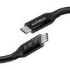 Cable Edimax UC4 0.5 m 40 Gbit/s Black Male to Male