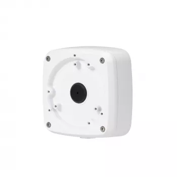 Junction box DAHUA PFA123, aluminium housing, IP66, 1/2 inch thread, max load 3 kg, 134×134×51 mm