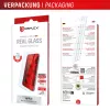 Displex Screen Protector (10H) for Apple iPhone 15/15 Pro/16, Eco Mounting Frame, scratch resistant