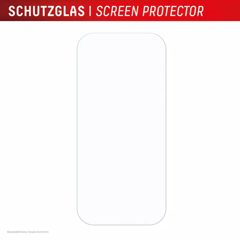 Displex Screen Protector + Case for Apple iPhone 16 Pro, Eco Mounting Frame, scratch resistant