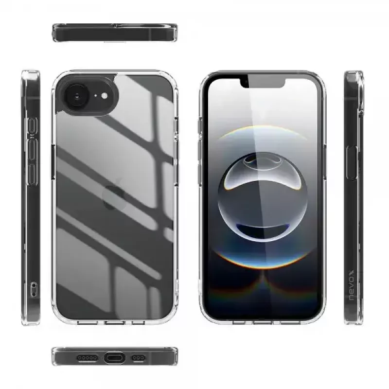 Cover Nevox 2496 Mobile Phone Case for iPhone 16e 15.5 cm Transparent