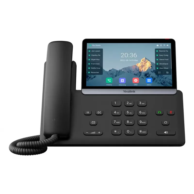 IP Phone Yealink SIP-T77U 7-inch touchscreen, HD audio, SIP desktop phone