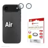 Displex Premium Camera Lens Glass, iPhone Air Glas, 10H, Single Rings, DLC, transparent, Quick Mount