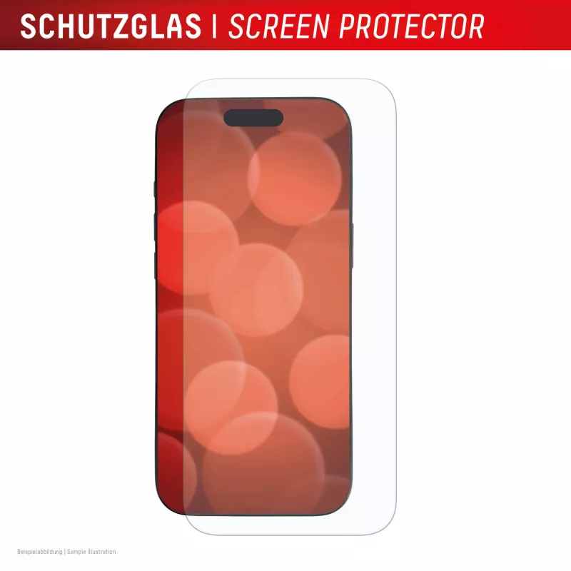 Displex Screen Protector (10H) for Apple iPhone Air, Eco Mounting Frame, scratch resistant