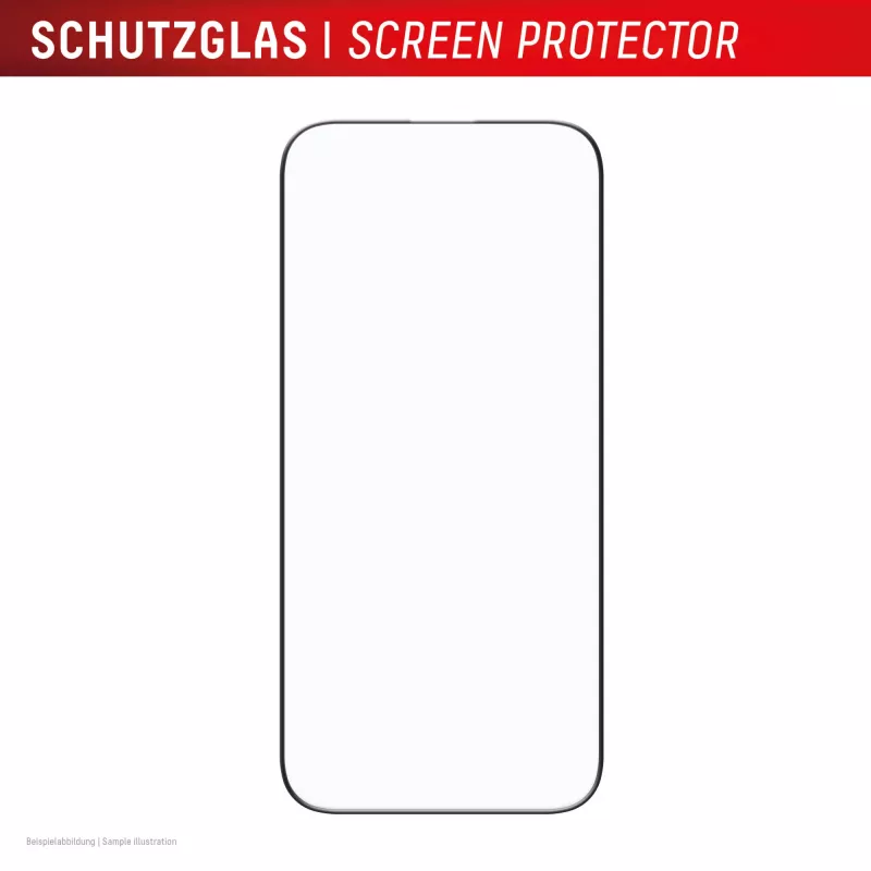 Displex Premium Screen Protector (Full Cover, 10H) for Apple iPhone Air, Eco Mounting Frame, Full Cover