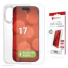 Displex Screen Protector + Case for Apple iPhone 17, Eco Mounting Frame, scratch resistant