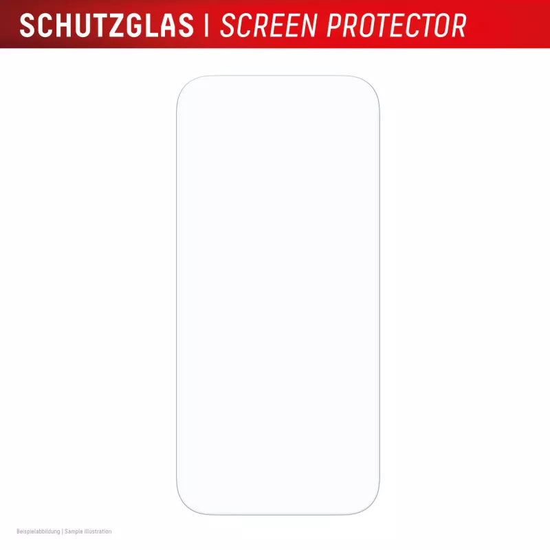 Displex Screen Protector + Case for Apple iPhone 17, Eco Mounting Frame, scratch resistant
