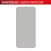 Displex Privacy Screen Protector (10H) for Samsung Galaxy S24/S25, Eco Mounting Frame, Privacy Filter