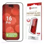 Displex Premium Anti-Reflex Screen Protector (anti-reflective Full Cover, 10H) for Apple iPhone 16 Pro, Eco Mounting Frame, Full Cover