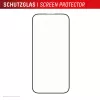 Displex Premium Anti-Reflex Screen Protector (anti-reflective Full Cover, 10H) for Apple iPhone 16 Pro, Eco Mounting Frame, Full Cover