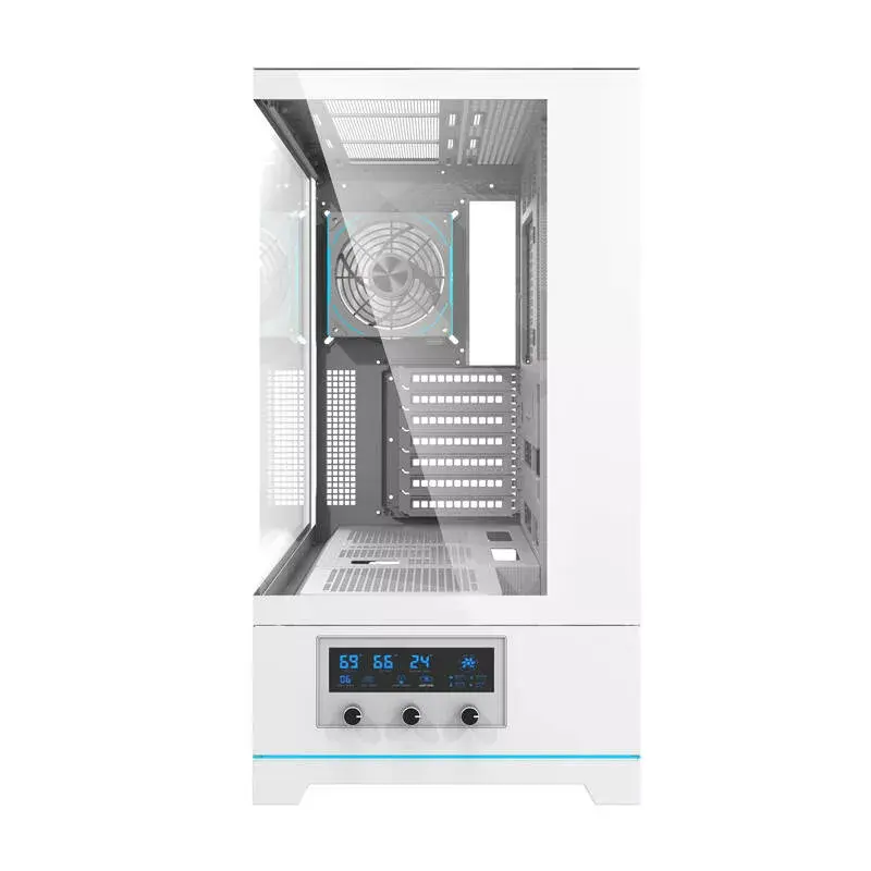 Darkflash DY451 PRO computer case, ATX, white