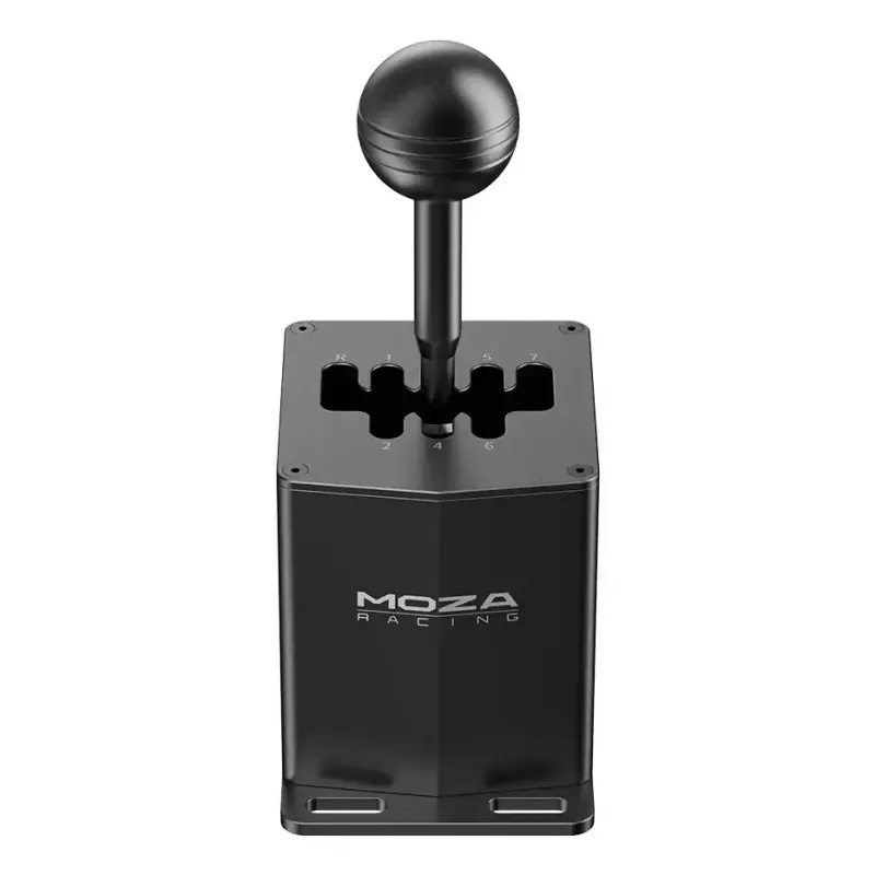 Racing shifter MOZA HGP Shifter — aluminium, black, 100×143×241 mm, USB-A to USB-B