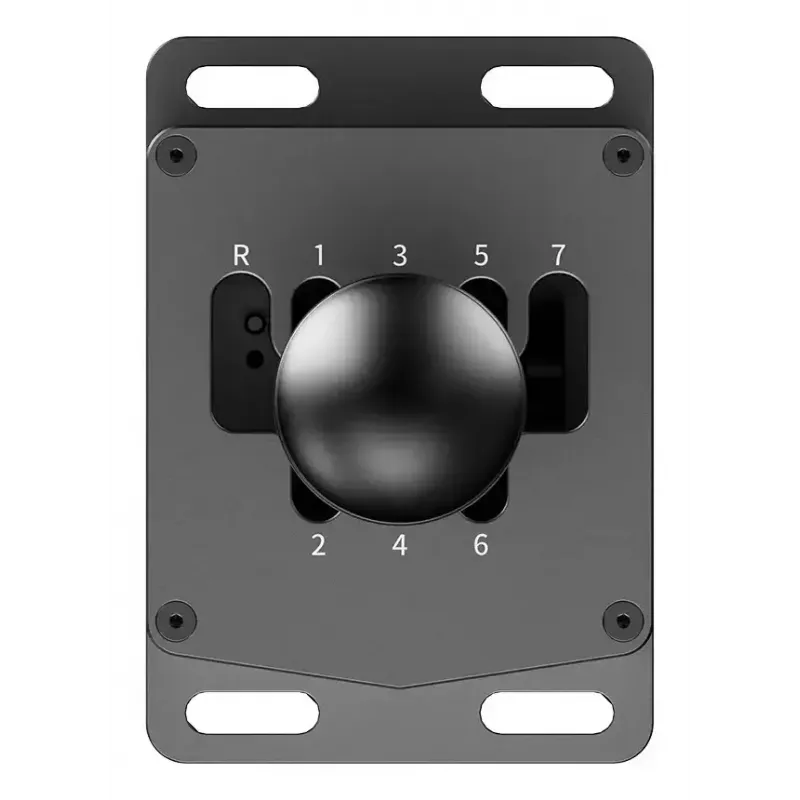 Racing shifter MOZA HGP Shifter — aluminium, black, 100×143×241 mm, USB-A to USB-B