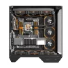 PC Case Darkflash DY470 Full Tower — Black, SPCC, supports ITX/ATX, HDD 3.5 inch/2.5 inch, 1x rear 120 mm, 120 mm side fans