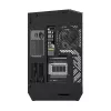 PC Case Darkflash DY470 Full Tower — Black, SPCC, supports ITX/ATX, HDD 3.5 inch/2.5 inch, 1x rear 120 mm, 120 mm side fans