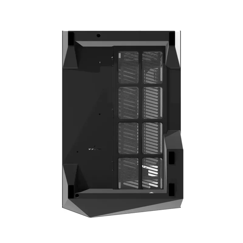 PC Case Darkflash DY470 Full Tower — Black, SPCC, supports ITX/ATX, HDD 3.5 inch/2.5 inch, 1x rear 120 mm, 120 mm side fans