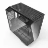 PC Case Darkflash DY470 Full Tower — Black, SPCC, supports ITX/ATX, HDD 3.5 inch/2.5 inch, 1x rear 120 mm, 120 mm side fans