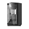 PC Case Darkflash DY470 Full Tower — Black, SPCC, supports ITX/ATX, HDD 3.5 inch/2.5 inch, 1x rear 120 mm, 120 mm side fans