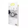 USB-A to Lightning cable Baseus CALKLF-C19 2 m — aluminium housing, 1.5 A, black/red