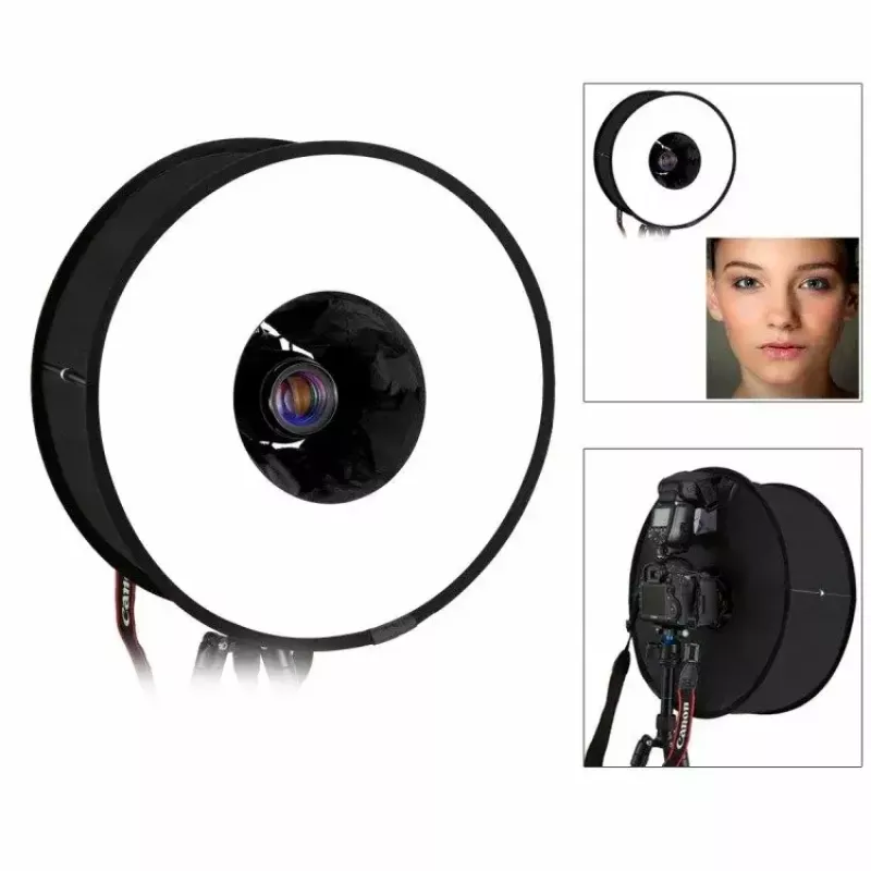Softbox diffuser Puluz PU5145 45 cm round lightweight for photography lighting