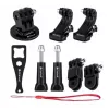 Accessory set Puluz PKT11 for sports cameras — 20 pieces, compatible with Osmo Action 5 Pro
