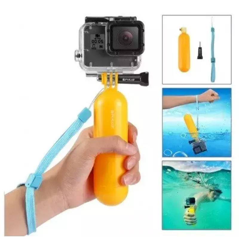 Accessory set Puluz PKT11 for sports cameras — 20 pieces, compatible with Osmo Action 5 Pro