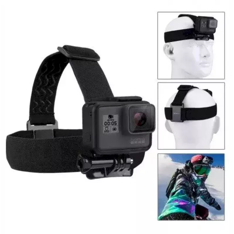 Accessory set Puluz PKT11 for sports cameras — 20 pieces, compatible with Osmo Action 5 Pro