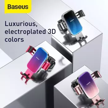 Passive holder Baseus Glaze Gravity Mobile phone Black