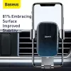 Passive holder Baseus Glaze Gravity Mobile phone Black