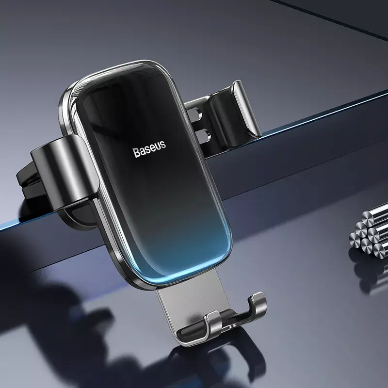 Passive holder Baseus Glaze Gravity Mobile phone Black