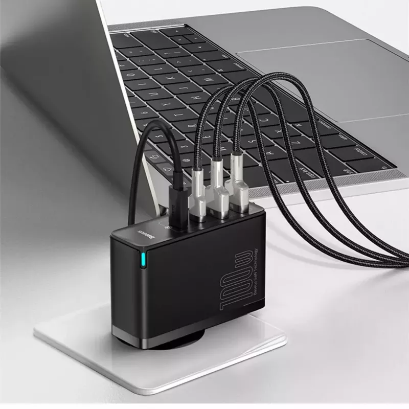 Charger Baseus GaN2 4 Ports Fast Charger 100W
