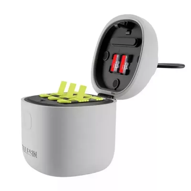 Battery Charger TELESIN Allin BOX for Action Sport Camera