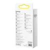 USB 2.0 data cable Baseus Jelly Lightning to USB-A 1.2 m, Black