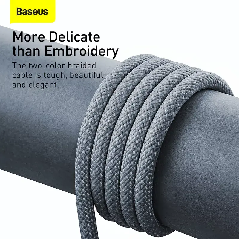 Baseus Dynamic 2m Grey Lightning to USB A Cable