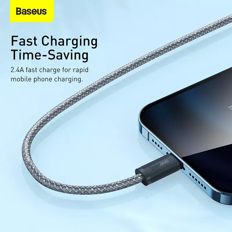 Baseus Dynamic 2m Grey Lightning to USB A Cable