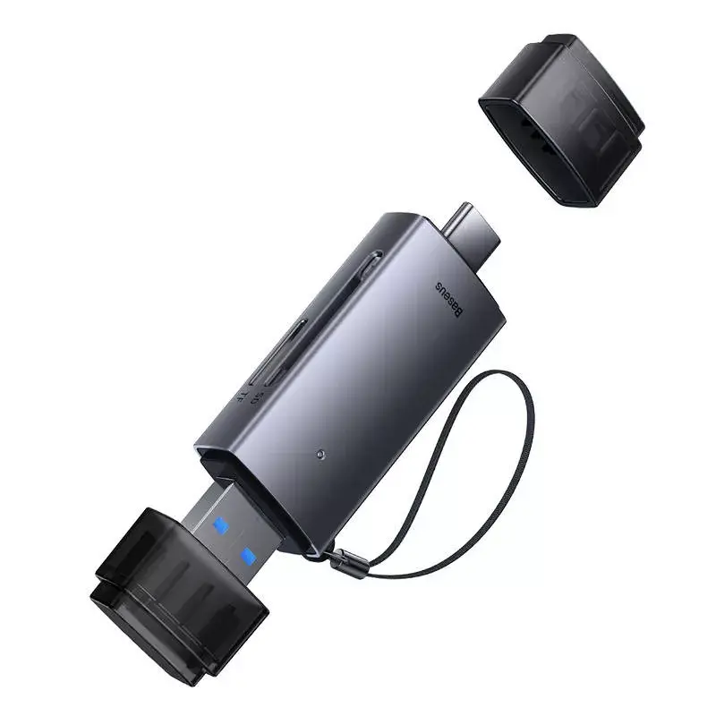 Card reader Baseus Memory Card Reader Lite Series WKQX060113 USB and USB-C support