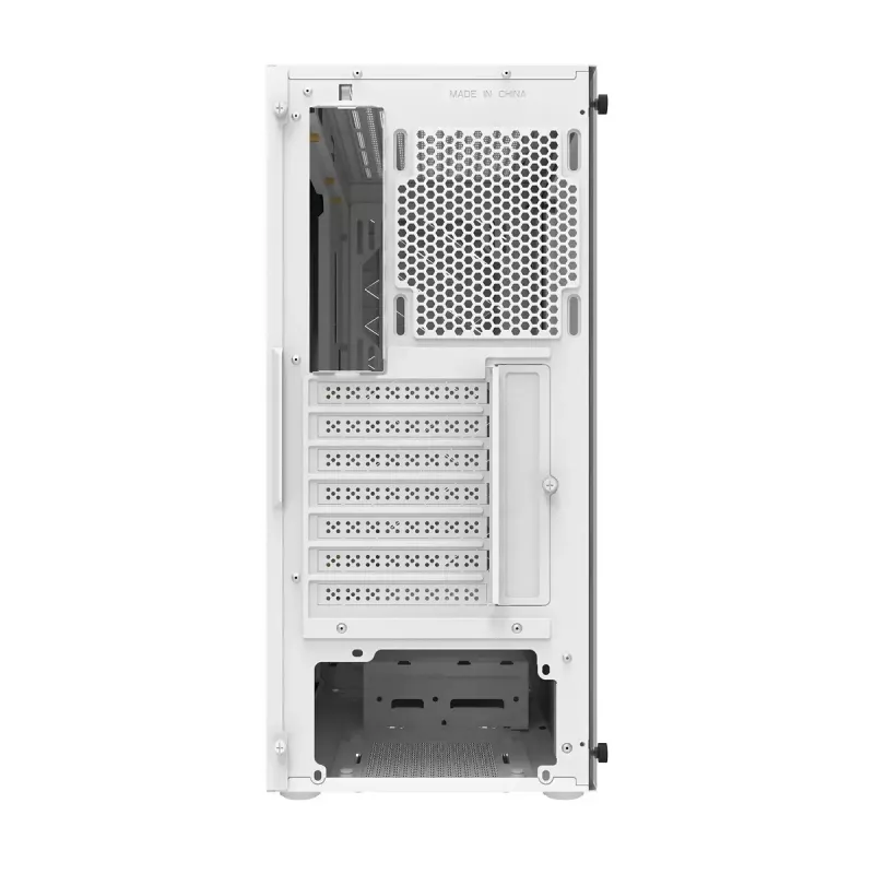 Computer case Darkflash DK351 WHITE Midi Tower, Micro ATX/ATX/ITX, tempered glass, white, 200×390×450 mm