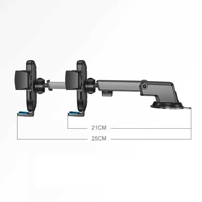 Car phone holder Joyroom JR-OK3 telescopic arm for dashboard or window, black, 0.18 kg